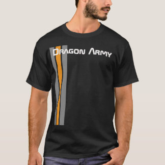 Camiseta Exército do dragão do jogo de Ender (preto)