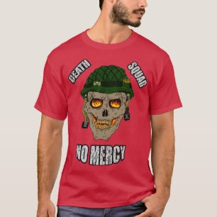 Camiseta exército do esquadrão do crânio dos soldados