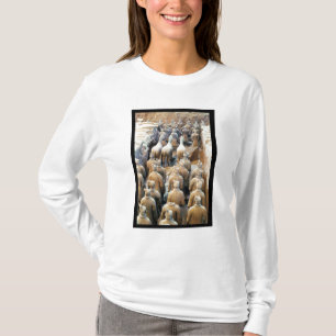 Camiseta Exército do Terracotta, dinastia de Qin, 210 BC