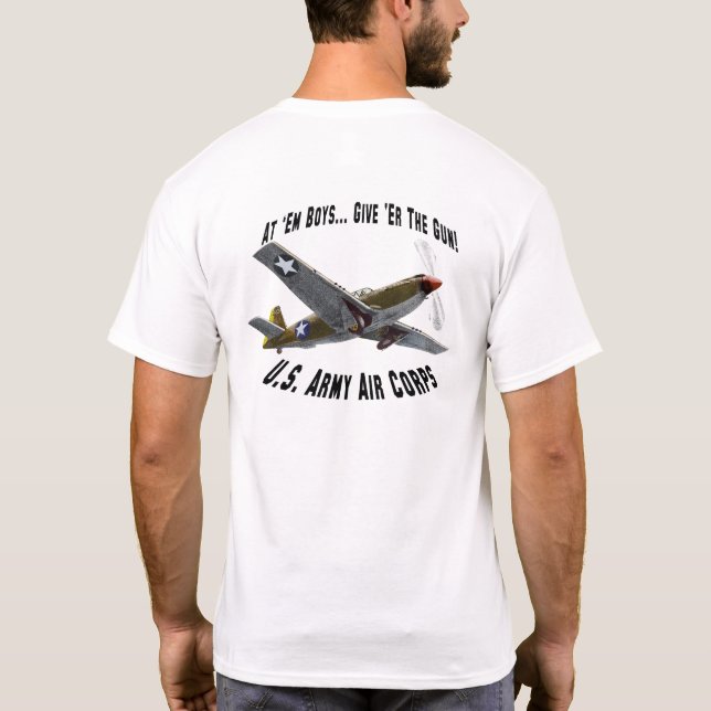 Camiseta Exército dos EUA Corpo Aéreo (Verso)