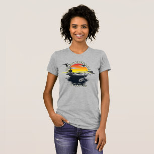 Camiseta Exército dos EUA   Mulheres Slim Fit