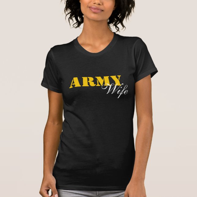 Camiseta EXÉRCITO, esposa (Frente)