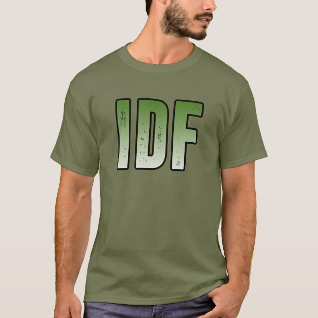 Camiseta Exército israelita do IDF (Frente)