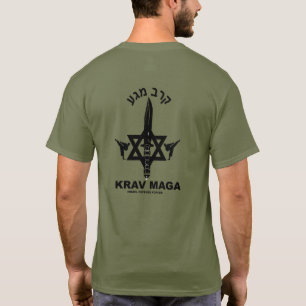 Camiseta Exército Israelita Krav Maga Star de David Combat