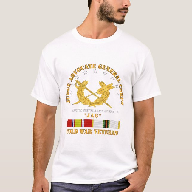 Camiseta Exército - JAG Branch w COLD SVC (Frente)