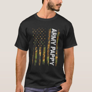 Camiseta Exército Legal Pappy American Flag Fath