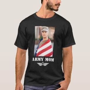 Camiseta Exército Mãe com Foto