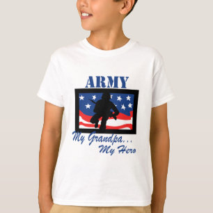 Camiseta Exército meu vovô meu herói