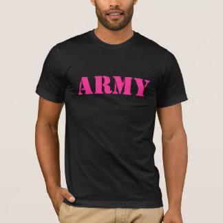 Camiseta EXÉRCITO no rosa