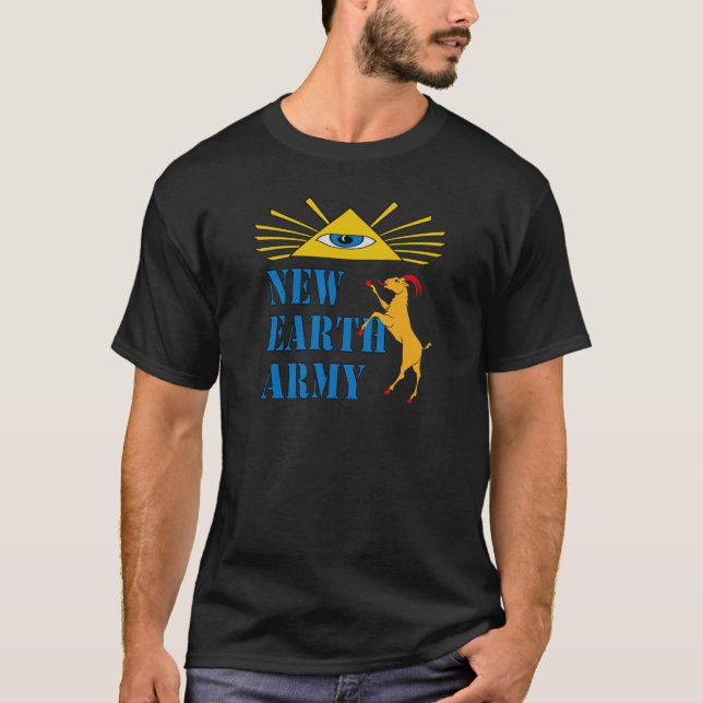 Camiseta Exército novo da terra (Frente)