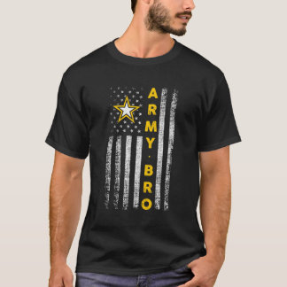 Camiseta Exército Patriótico Irmão Estados Unidos Bandeira
