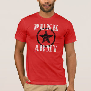 Camiseta Exército Punk