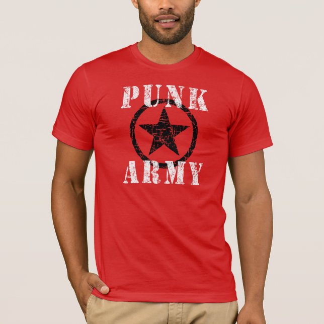 Camiseta Exército Punk (Frente)