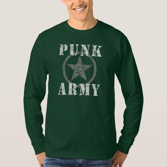 Camiseta Exército Punk (Frente)