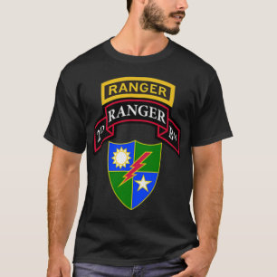 Camiseta Exército Ranger dos EUA - segundo Battalion (BN) S