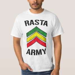 Camiseta Exército rasta