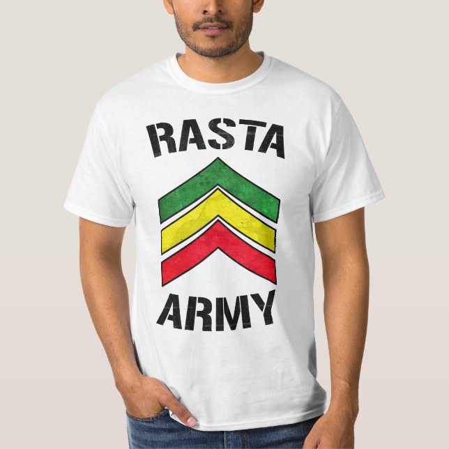 Camiseta Exército rasta (Frente)