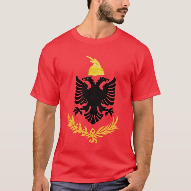 Camiseta Exército real albanês (Frente)