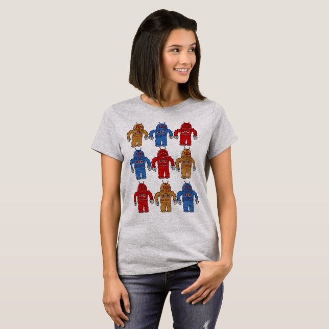 Camiseta Exército Robot (Frente Completa)