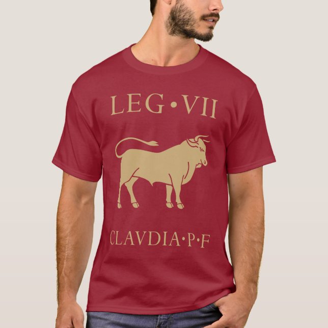 Camiseta Exército Romano Imperial - Legio VII Claudia (Frente)