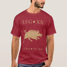 Camiseta Exército Romano Imperial - Legio XX Valeria Victri