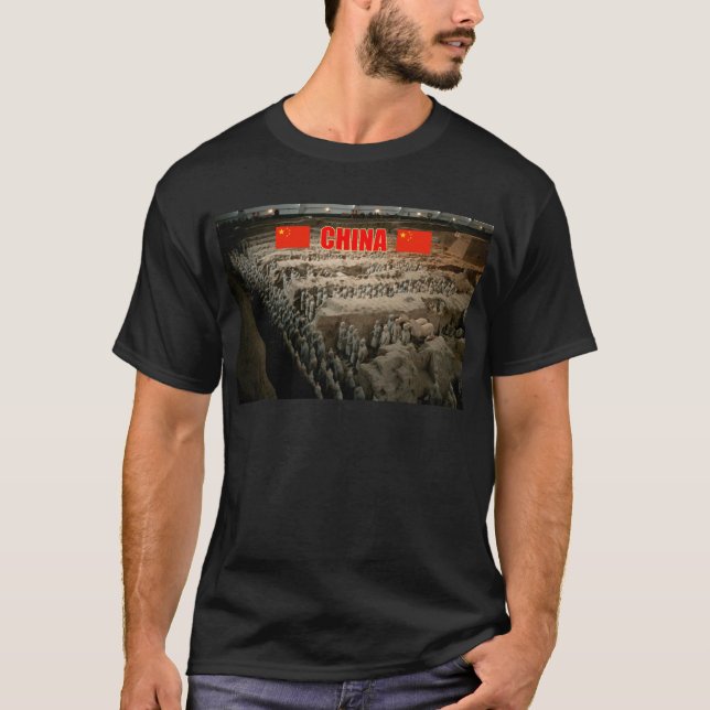 Camiseta Exército Terracotta China - Foto Pró (Frente)
