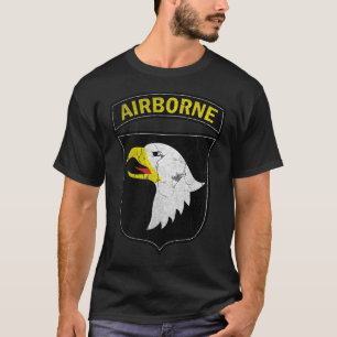 Camiseta Exército transportado por via aérea 101 Eagle