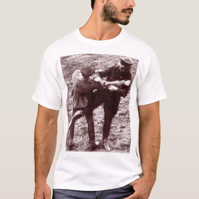 Camiseta Exército vermelho do Sambo do russo (Frente)