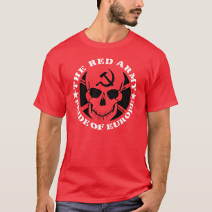 Camiseta Exército vermelho - orgulho do t-shirt de Europa