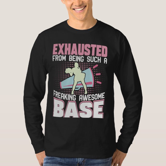 Camiseta Exhausted From Being Such Freaking Awesome Base Ch (Frente)