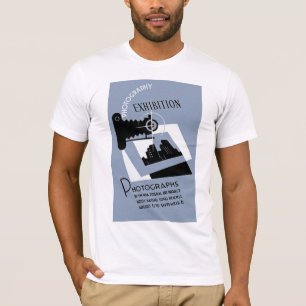 Camiseta Exibição da fotografia