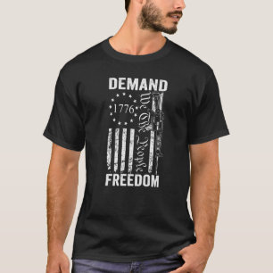 Camiseta Exigir Liberdade - Nós, A Emenda De segundo Pessoa