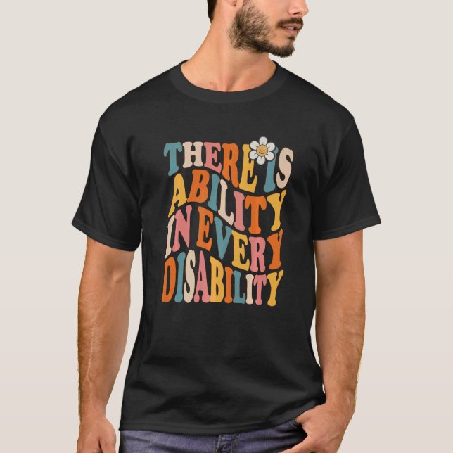 Camiseta Existe Capacidade Em Todos Os Domínios De Sensibil (Frente)