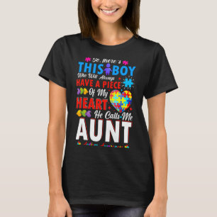 Camiseta Existe Esse Menino Ele Me Chama de Tia Conscientiz