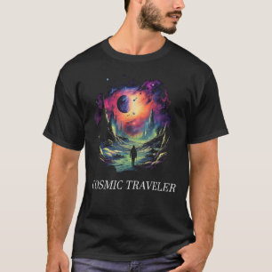 Camiseta Existência de alienígenas não desta viagem cósmica
