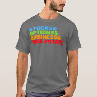 Camiseta Existências E Opções E Imóveis