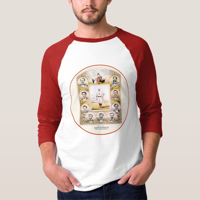 Camiseta Existências Vermelhas 1869 (Frente)