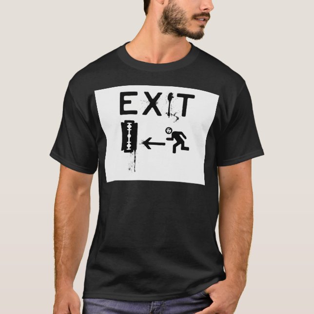 Camiseta Existir - Sair (Frente)