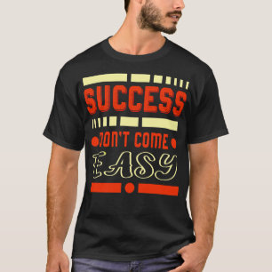 Camiseta Êxito Inspirativo Dizendo Presente Empresarial