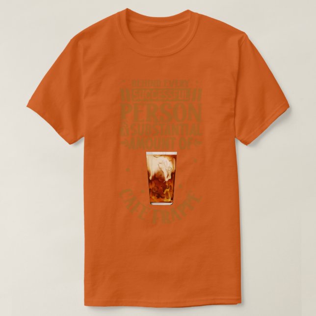 Camiseta Êxito somente com o Caf Frapp (Frente do Design)