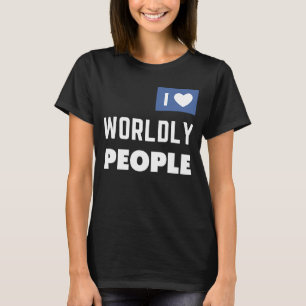 Camiseta ExJW Ex Jehovah's Witness I Love Worldwide Pessoas