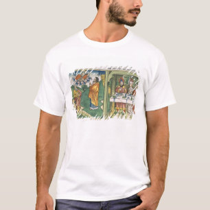 Camiseta Êxodo 8 1-15 os sete pragas de Egipto: Moses
