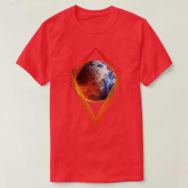 Camiseta Exoplaneta 6 (Frente do Design)