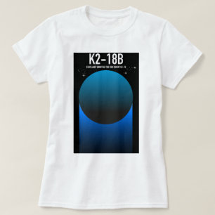 Camiseta exoplaneta K2-18b