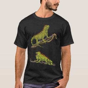 Camiseta Exótica Réptil Iguana Lizard Animal Willife Igua