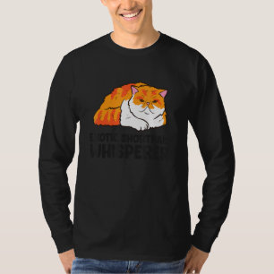 Camiseta Exótico Whisper Curto Pet Exótico Shorthair