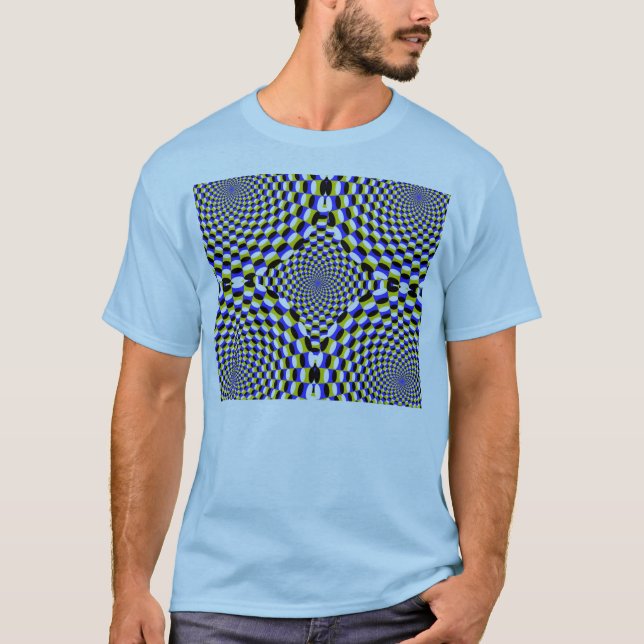 Camiseta Expandindo ilusão óptica (Frente)