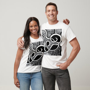 Camiseta Expansão do Zentangle Mães abstrato