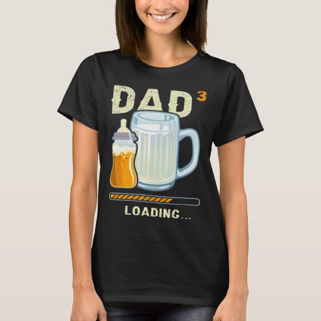 Camiseta Expectant Dad Dad to be Future Dad 3rd child  2 (Frente)