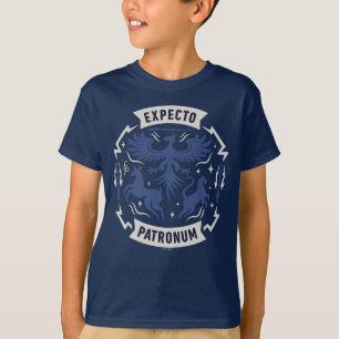 Camiseta Expecto Patronum Silhueta Gráfica Vintage